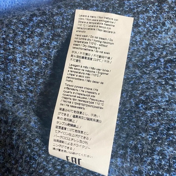 No21 Mohair Wool Cardigan Knit Sweater Italy numero ventuno sz 42 EU (M) - Picture 7 of 13